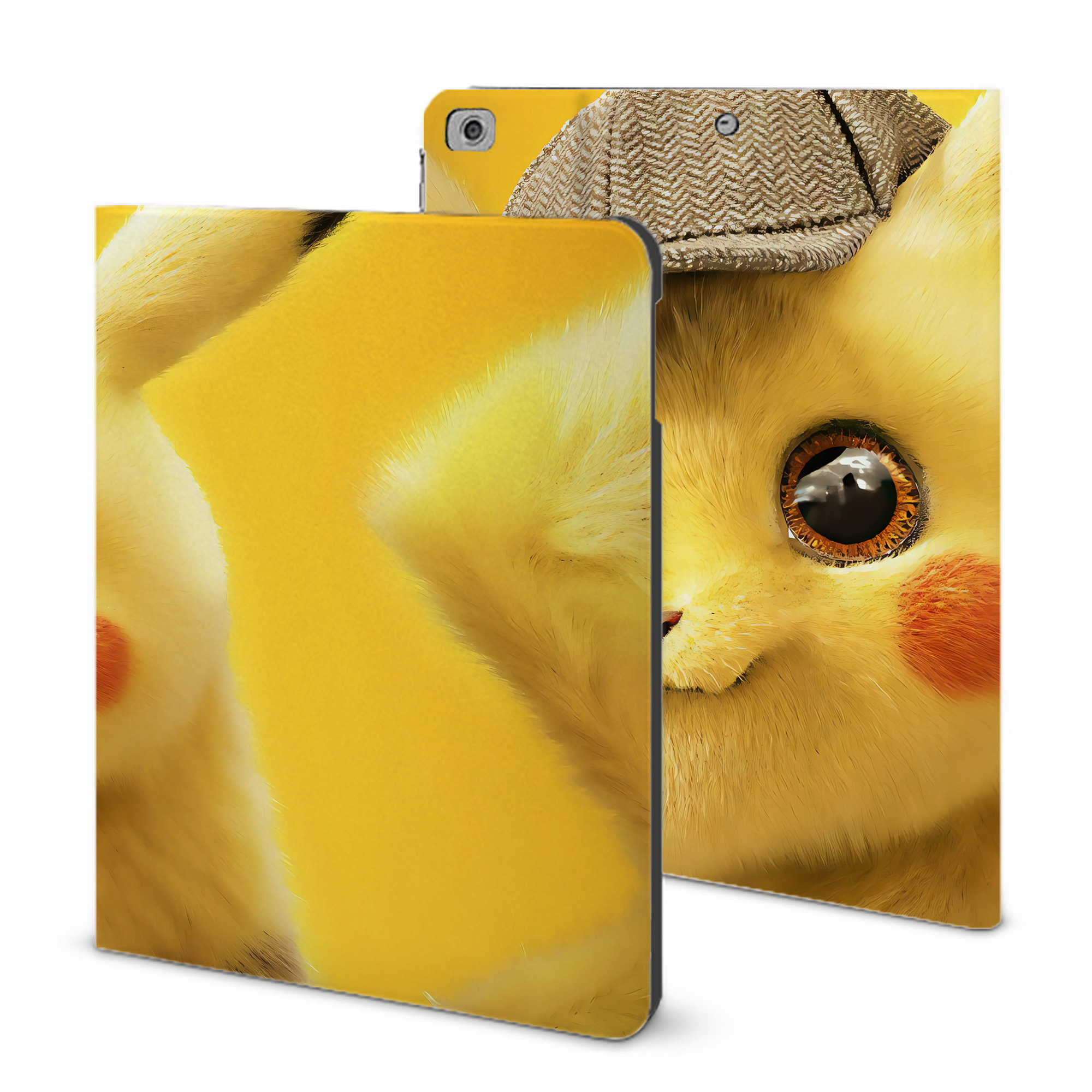 （画像用） ポケットモンスター Pokémon IPad ケース ブック型 PUレザー TPU 耐衝撃 軽量 薄型 ペン収納なし 全面保護 IPad 各モデル対応